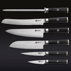 Master Series Damascus Steel Knife Set, 6-pc