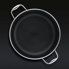 Hybrid Stock Pot with Lid, 10-Qt